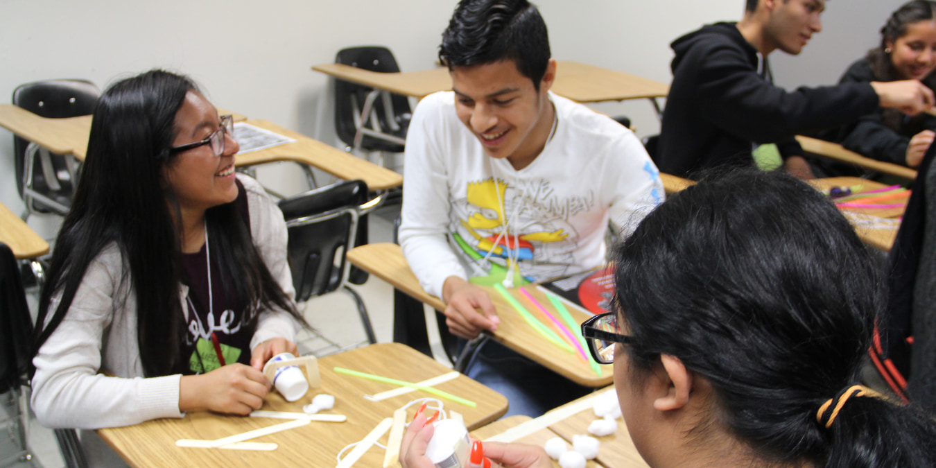 Students at STEAM Day 2014