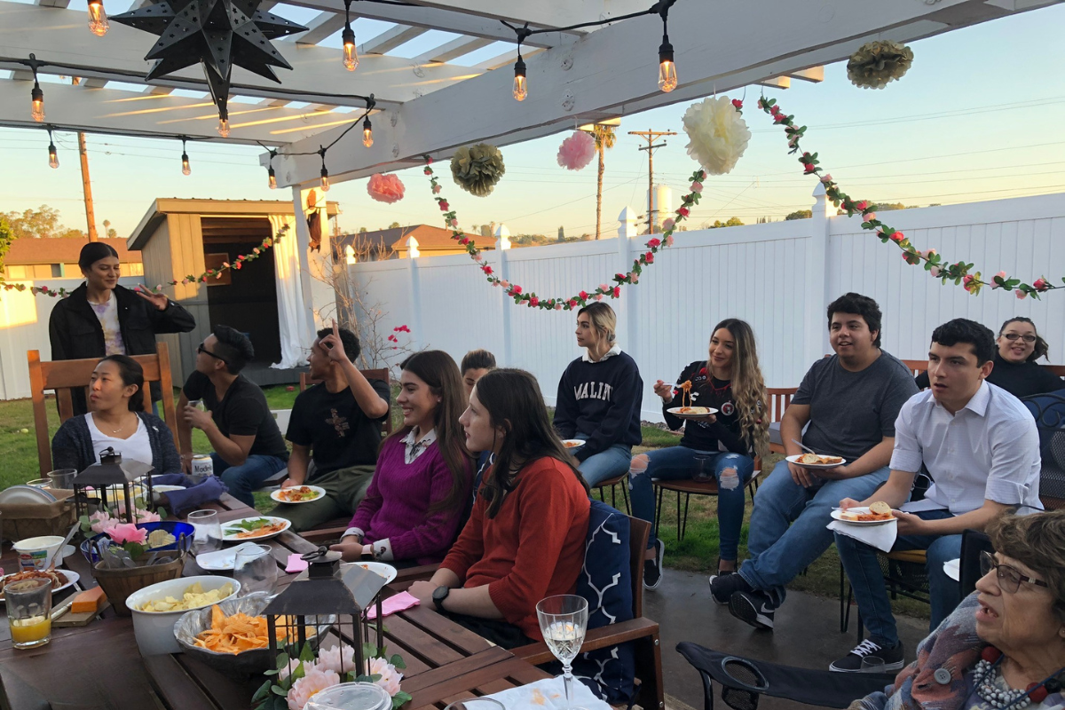 Group of Pathways students