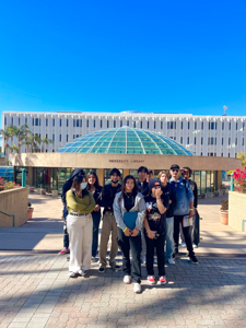 UB-HCOP Students exploring SDSU campus on Saturday Session